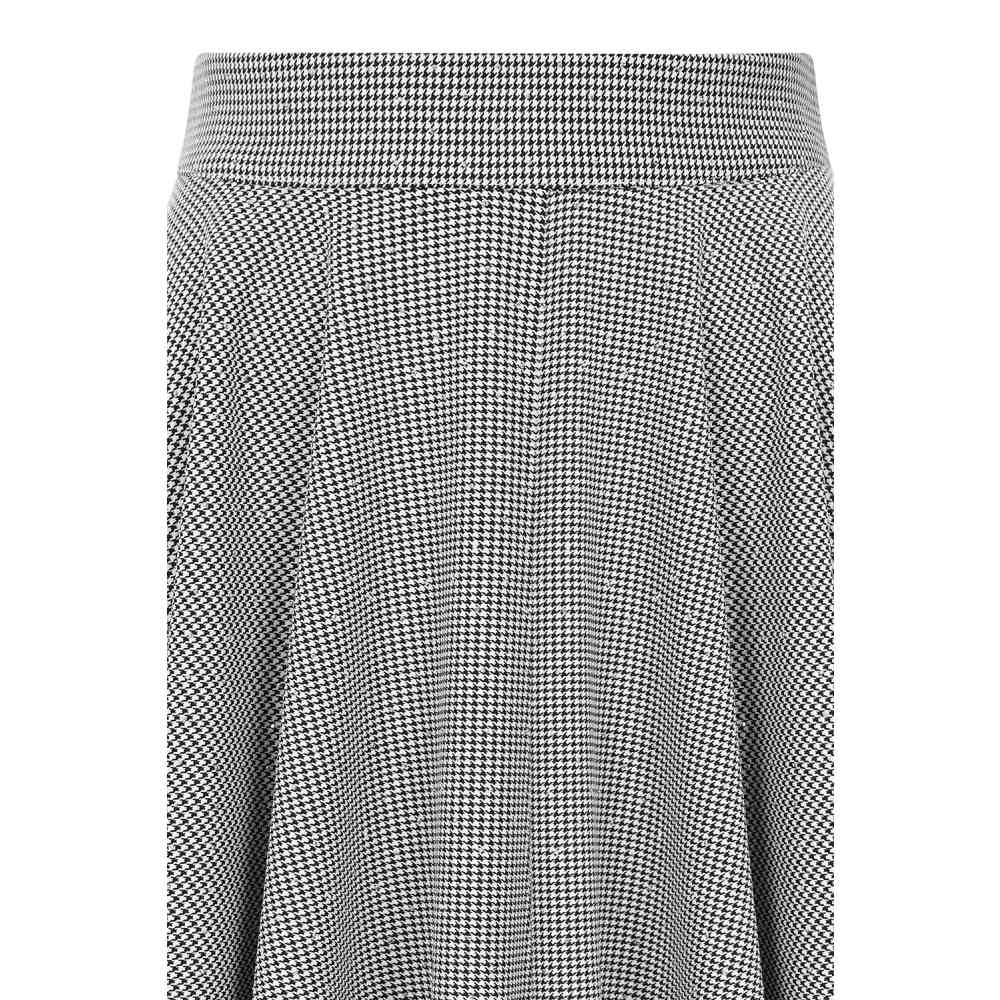 Banned - Cary Sparkle Houdndstooth Swing Rock - Schwarz